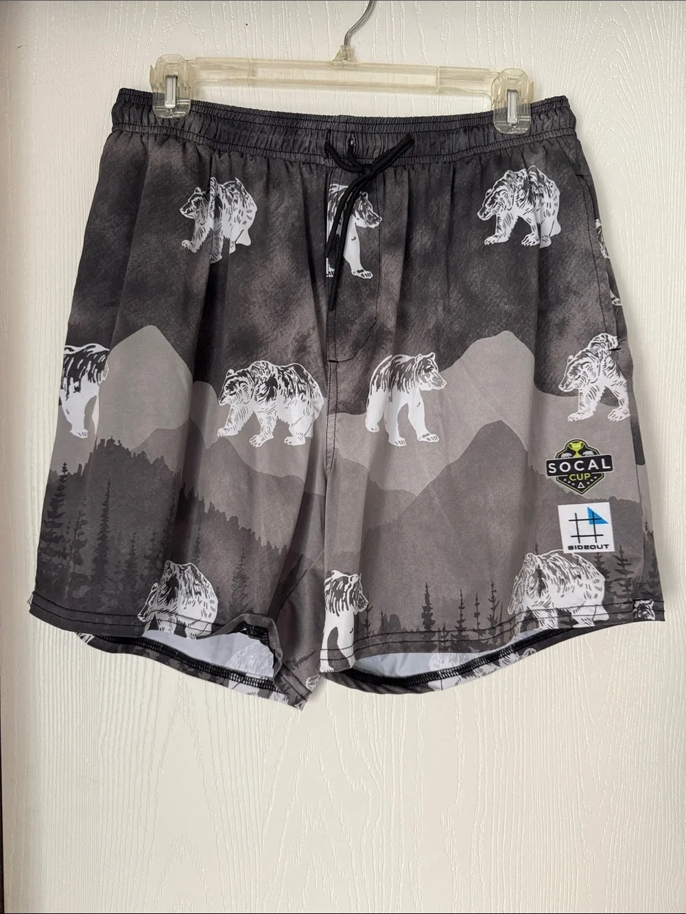 Sideout Men's Athletic Shorts in Light Gray - Large